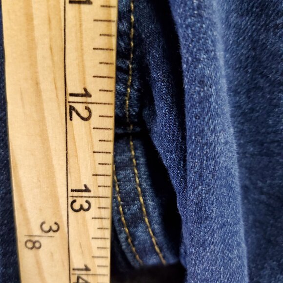 Levis Jeans Womens 32 Blue High Waisted Mom Jeans Stretch Denim - Picture 8 of 12